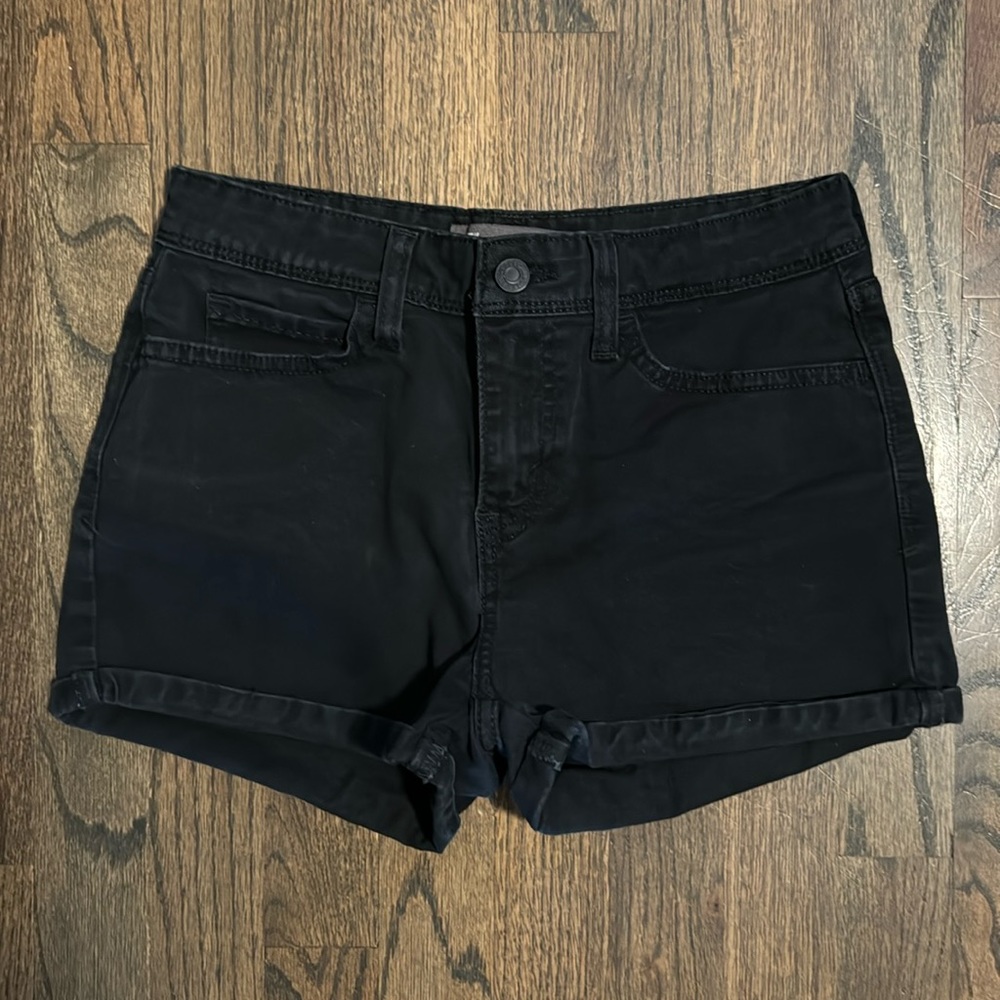 Levi’s High Rise Black Shorts Size 3